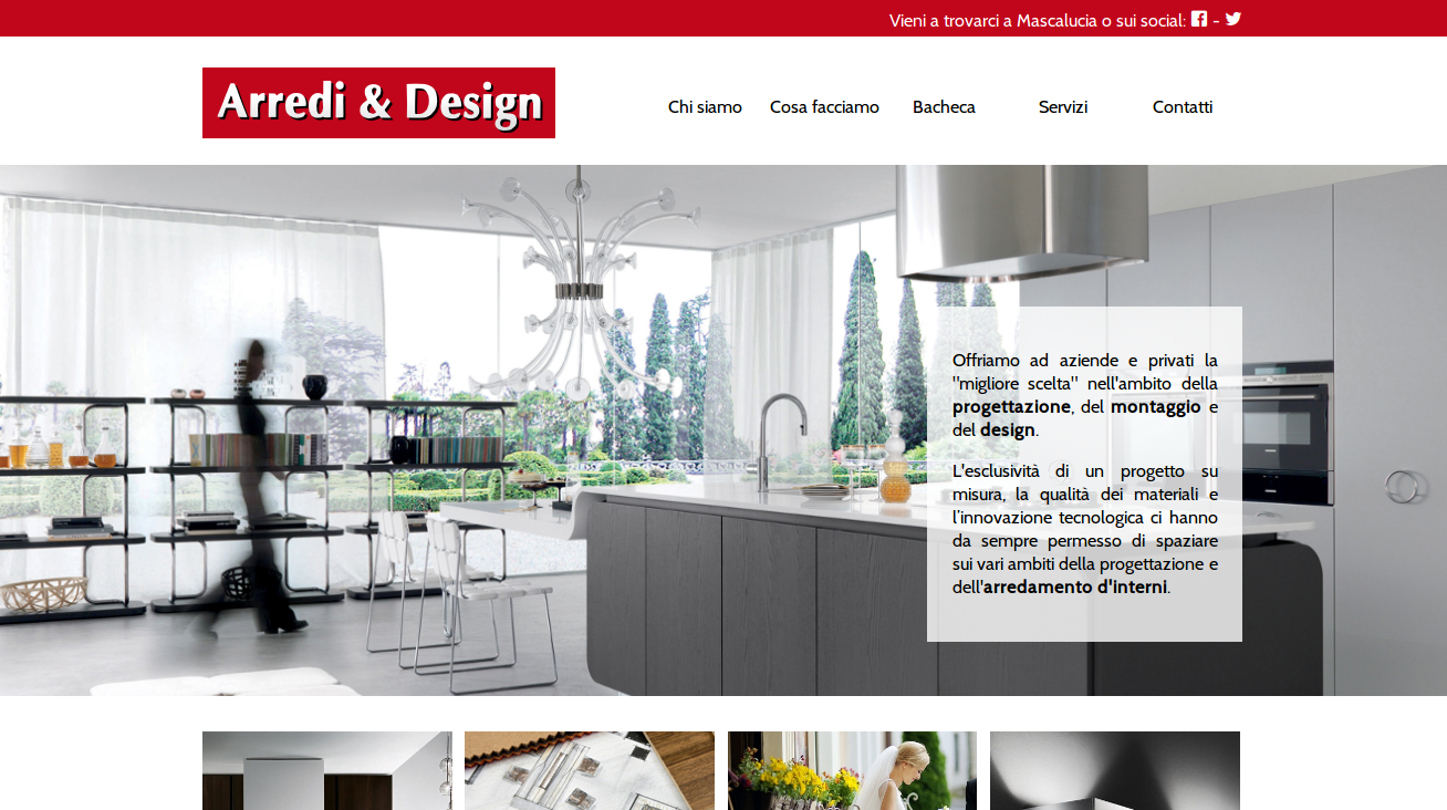 Arredi e Design Mascalucia CT - Homepage